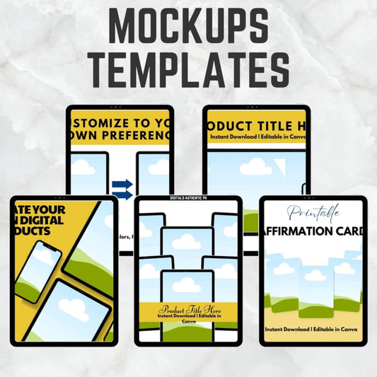 Canva Template, Planner, etc