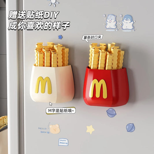 magnetic refrigerator storage box